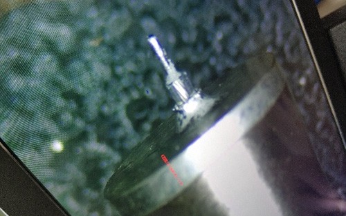 恒温一体式振镜激光焊接设备焊接通讯天线案例